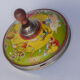Old lithographed spinning top dating from the 1930