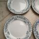 Set of dessert plates Moulins des Loups and Hamage
