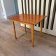 Petite table teck et hêtre - Suède années 70