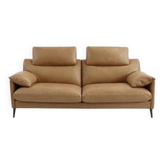 Canapé en cuir 2 places