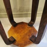 Octagonal art deco pedestal