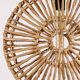 Rattan Chandelier, Light Fixture, Rattan Wicker Lampshade,Rustic Light