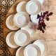 Set of 12 vintage flat plates, Jeannio de Gien model