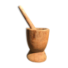 Wooden mortar