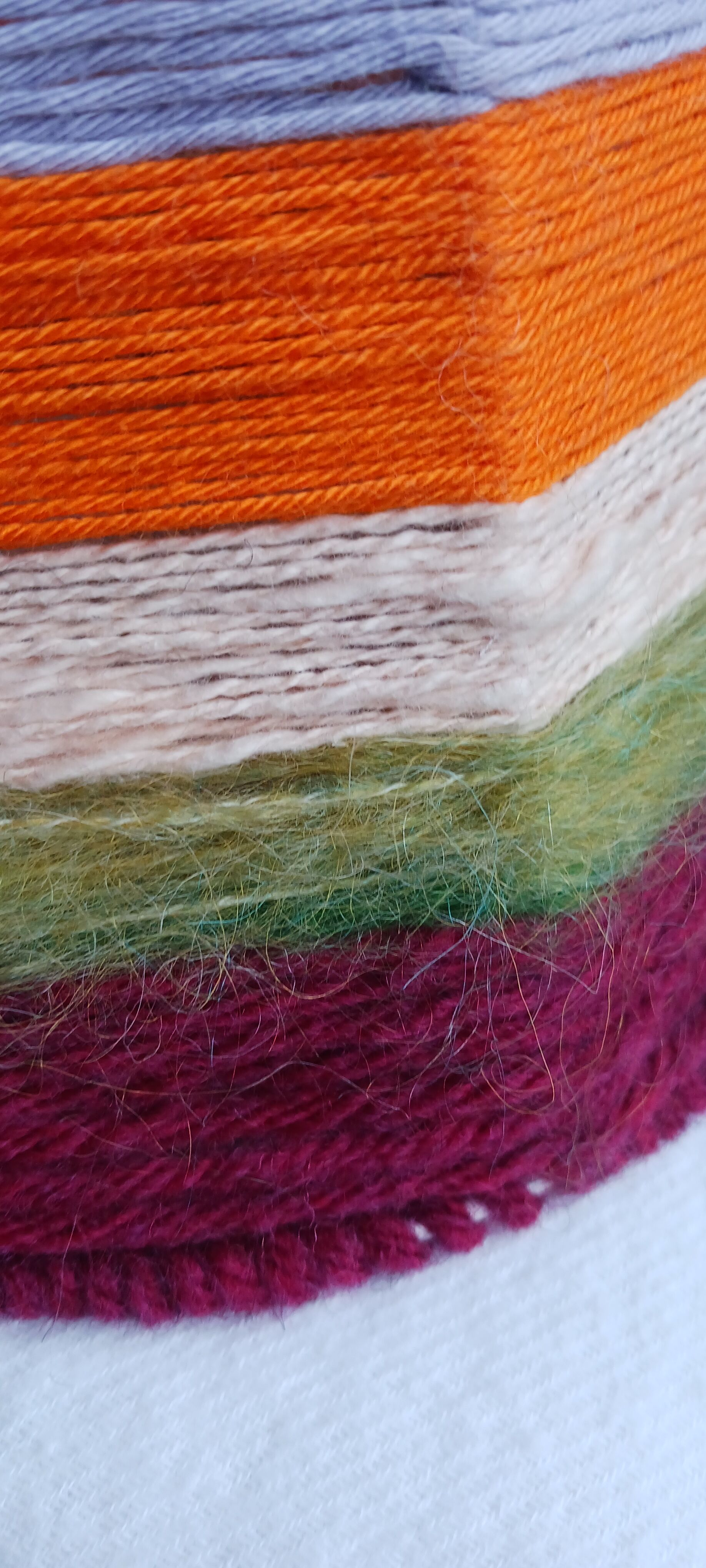 Slaughter day conical weaving wool