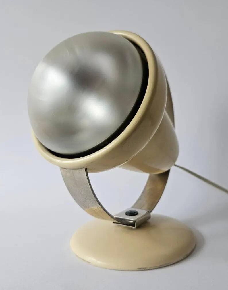 Midcentury Table or Wall Lamp Philips, Charlotte Perriand, Netherland, 1960s