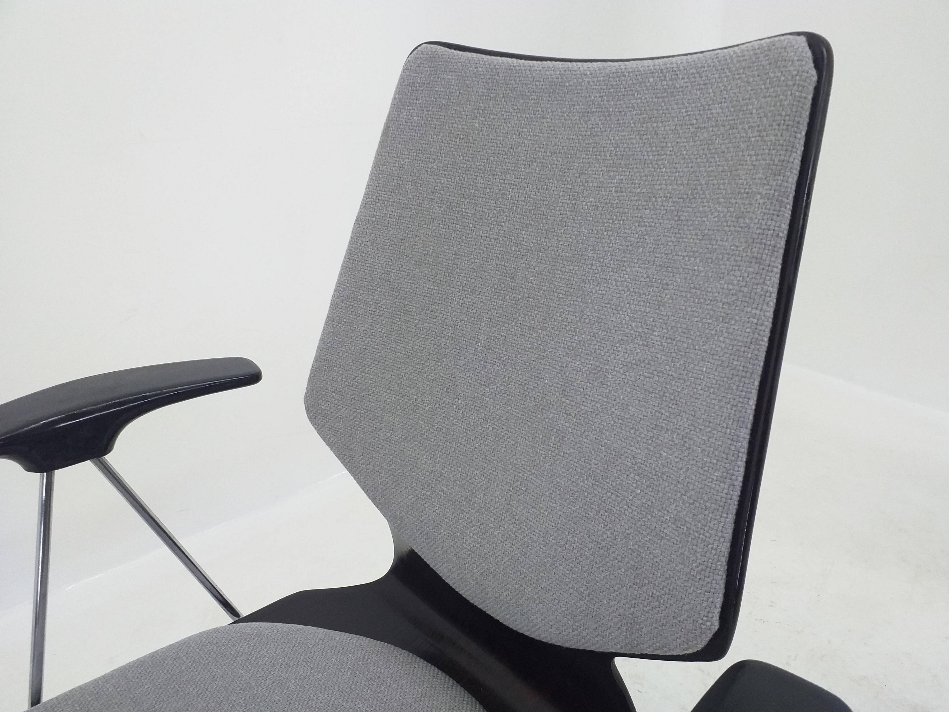 Midcentury Armchair Designed by Elmar Flötotto for Pagholz, 1970s