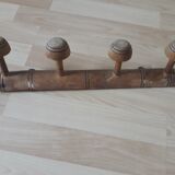 Wooden coat rack