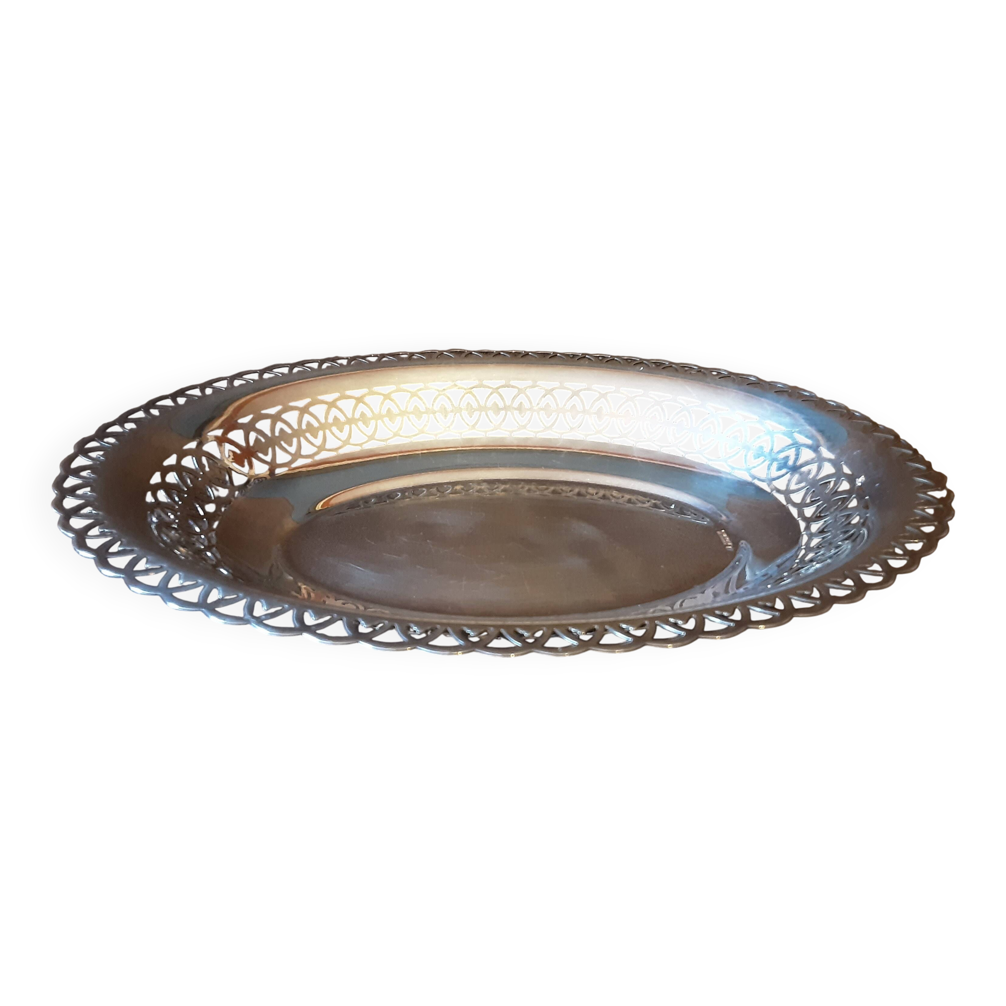 Metal basket, French silversmithing