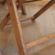 Set of 4 folding chairs in wood 70