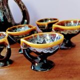 Modernist Vallauris coffee service