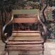 Garden armchair of the 19th century