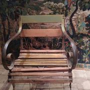 Garden armchair of the 19th century