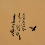 5 St Clément barbotine plates