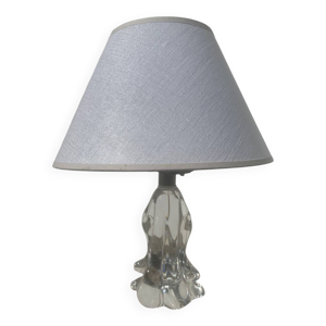 Lampe en cristal blanche