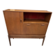 Scandinavian wooden high sideboard – 1960s