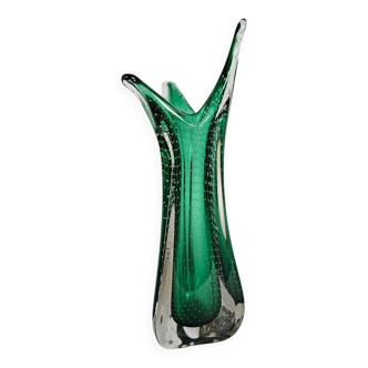 Manafucture de Boussu - Belgium - Crystall - vase - 60s