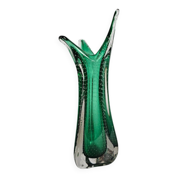 Manufacture de Boussu - Belgique - Cristal - vase - années 60