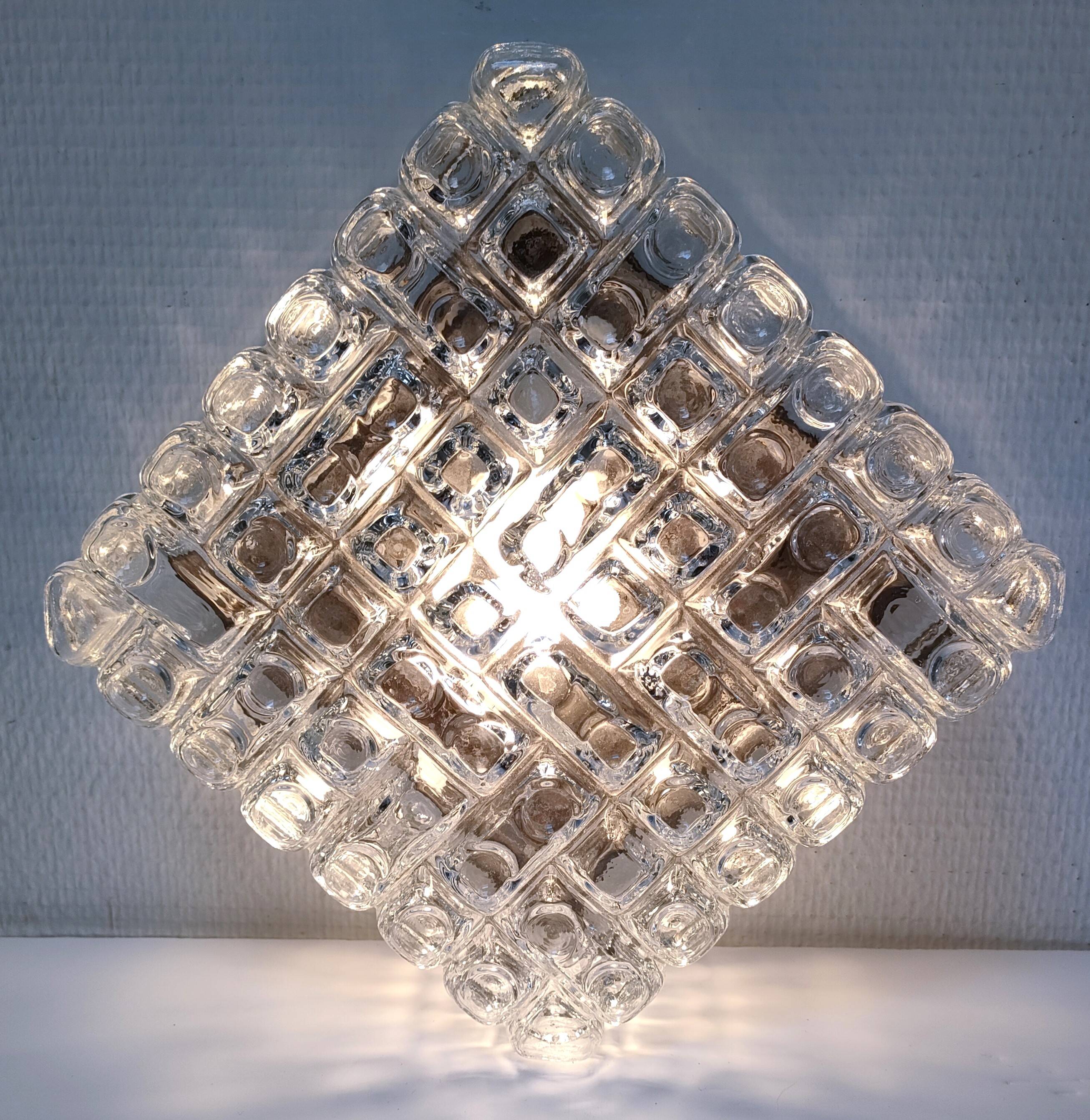 Erco Leuchten designer wall light from the 70s