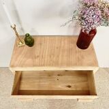 Vintage beech chest of drawers