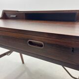 Bureau danois modèle 56 en palissandre par Arne Wahl Iversen pour Vinde Mobelfabrik