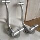 Pair of metal hooks