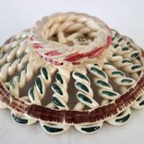 Woven ceramic bowl, Vallauris, France