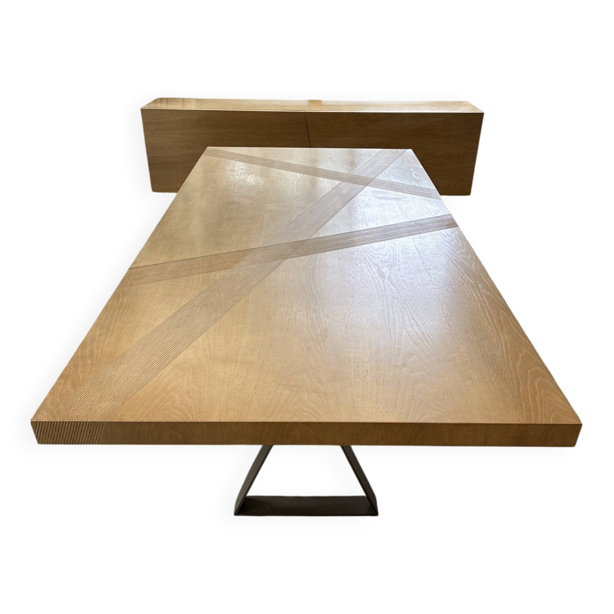 Extensible dining table Roche Bobois