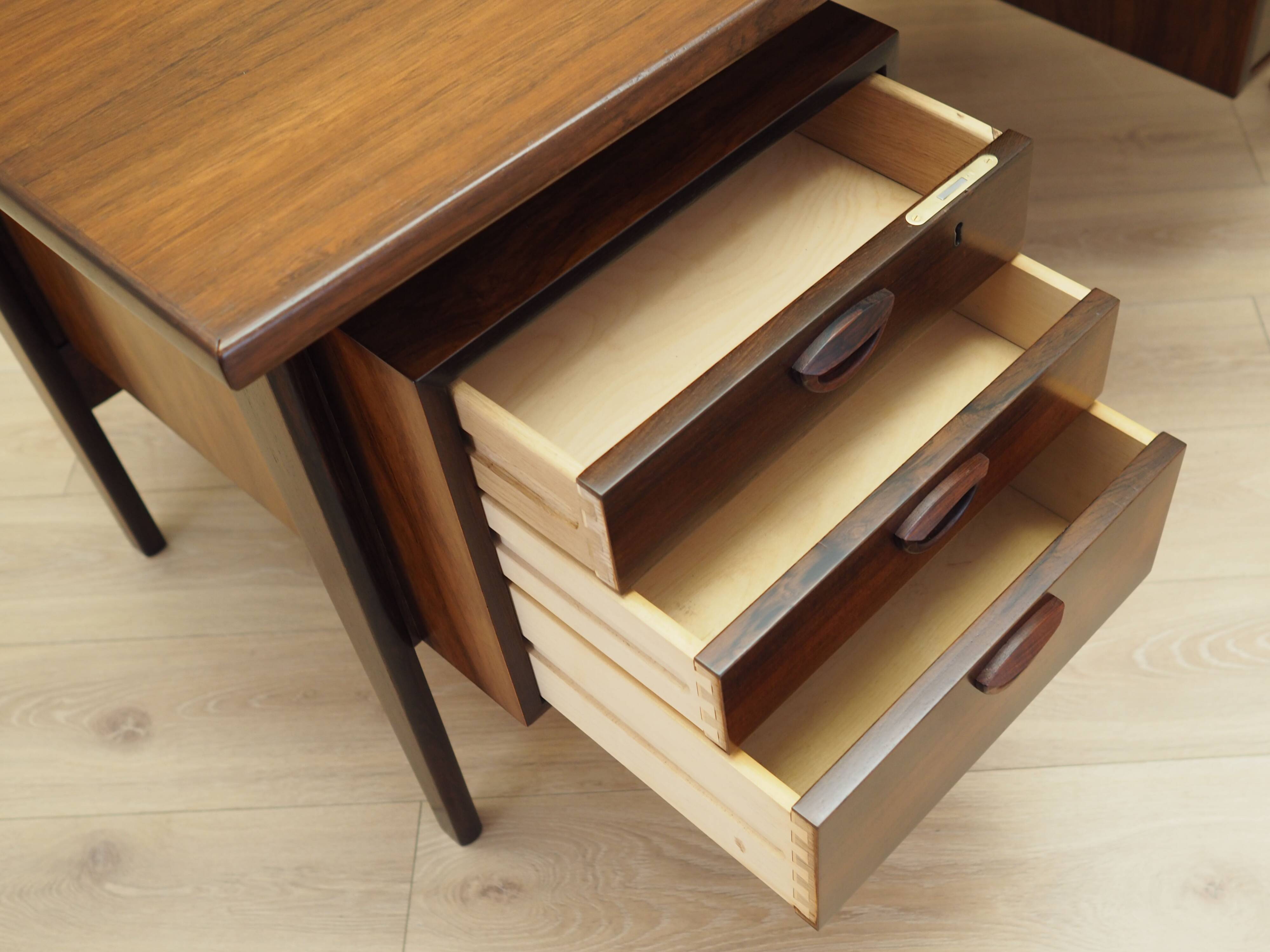 Rosewood desk, Danish design, 1970s, designer: Kai Kristiansen