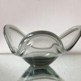 Sculptural Holmegaard bowl by Per Lutken, 1950
