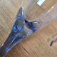 Service of 30 blue footed glasses.