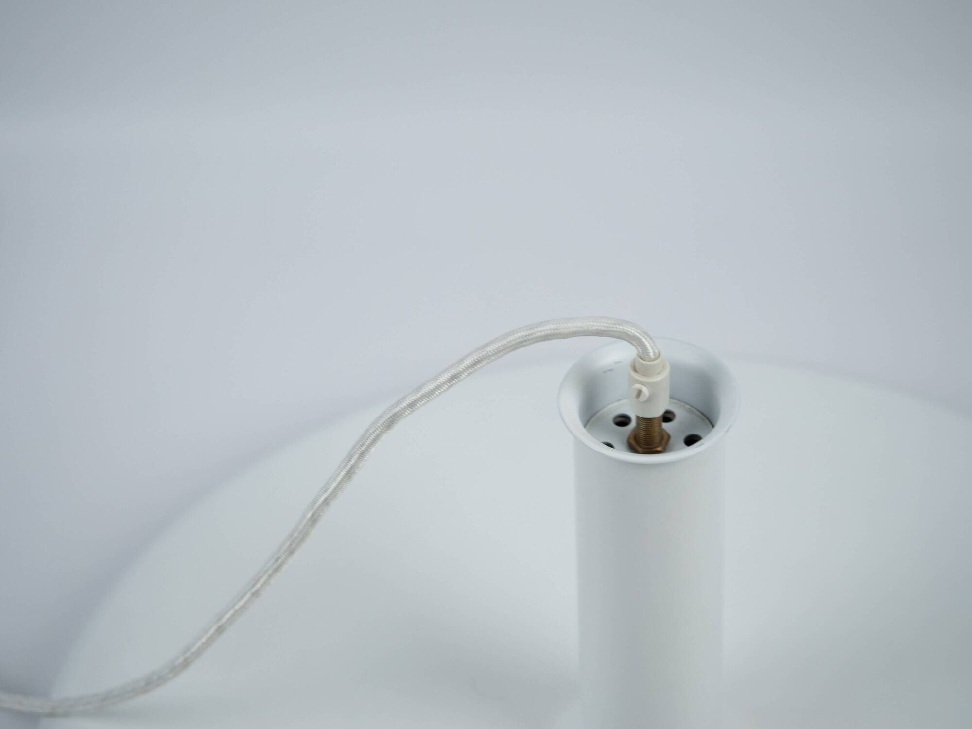 Danish vintage pendant lamp Optima by Hans Due, Fog og Morup, 1973