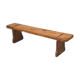 Banc ancien de ferme enfant