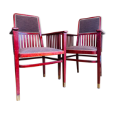 Paire de fauteuils Thonet