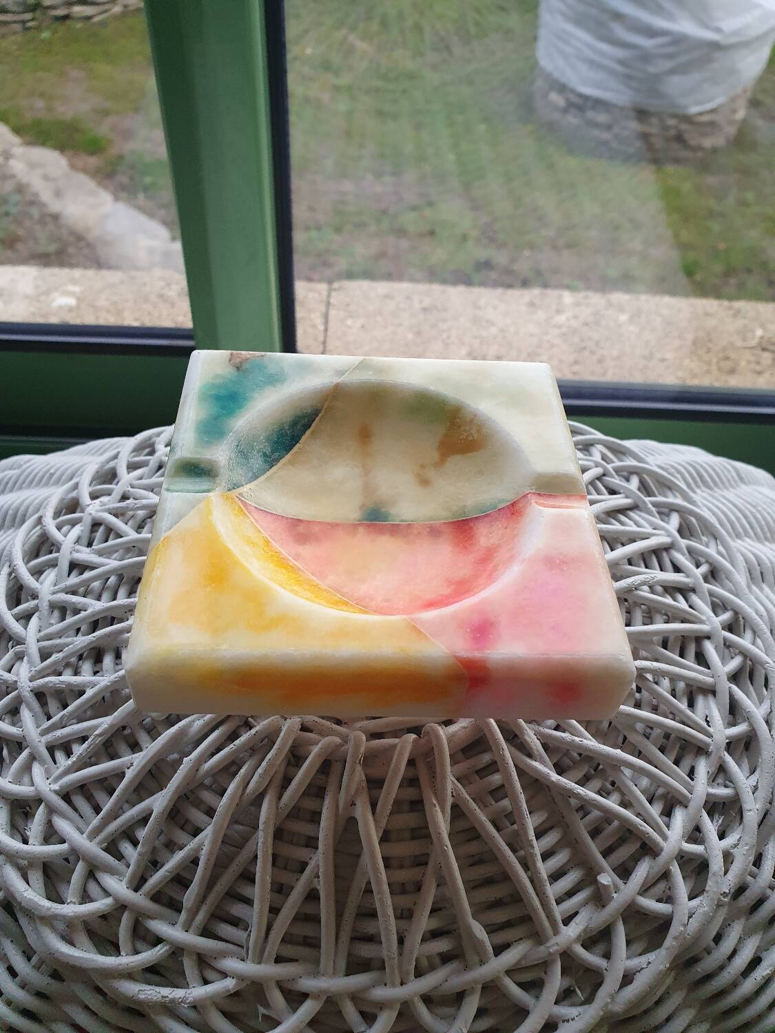 Alabaster ashtray