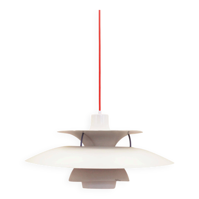 Suspension danoise PH5 par Louis Poulsen, années 1970