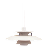 Suspension danoise PH5 par Louis Poulsen, années 1970