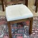 Suite of 4 teak chairs, Indian manufacture of the 1980s