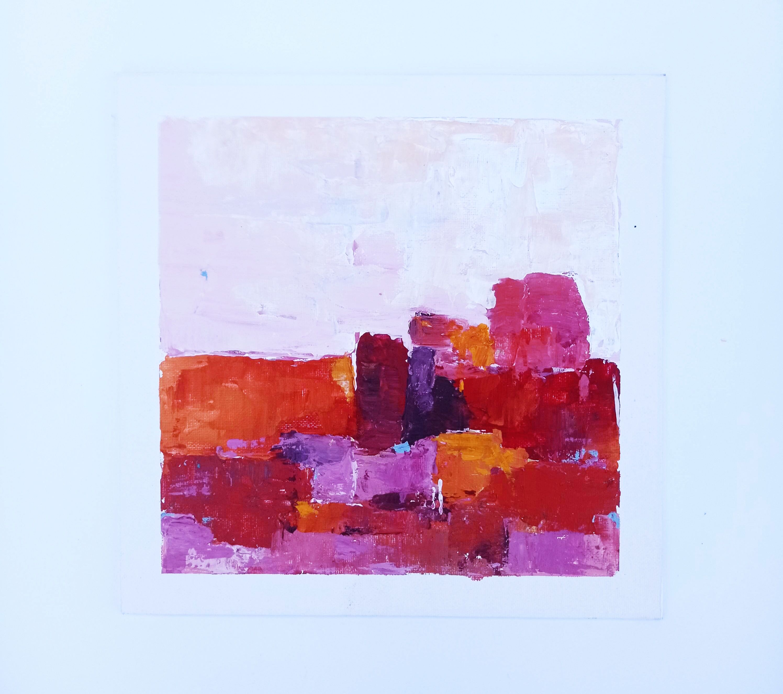 Modern painting - 25 x 25 cm