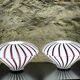 Authentic vintage blown glass lamps