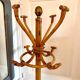 Vintage Rattan Parrot Coat Rack