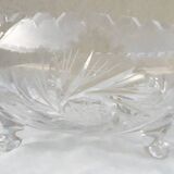 Crystal salad bowl