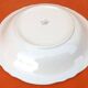Large salad bowl with polylobed edges Earthenware Sarreguemines France Agreste model
