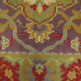 Antique Irish Handmade Wool Donegal Rug  1900-87x175cm