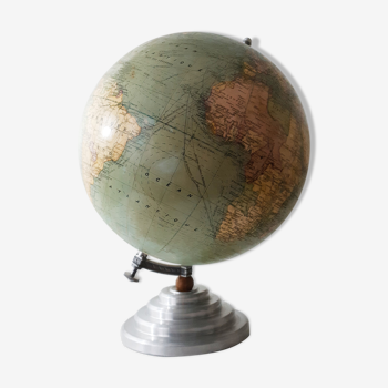 Globe terrestre Girard Barrère et Thomas 1950