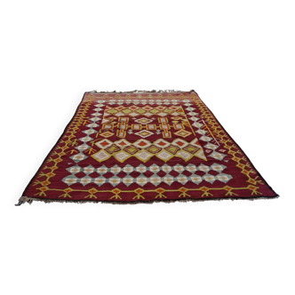 Tapis Kilim berbère vintage