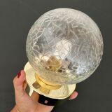 Wall lamp vintage glass globe