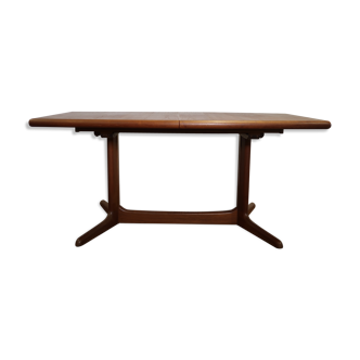 Table dining teak with extensions, Denmark 1960's