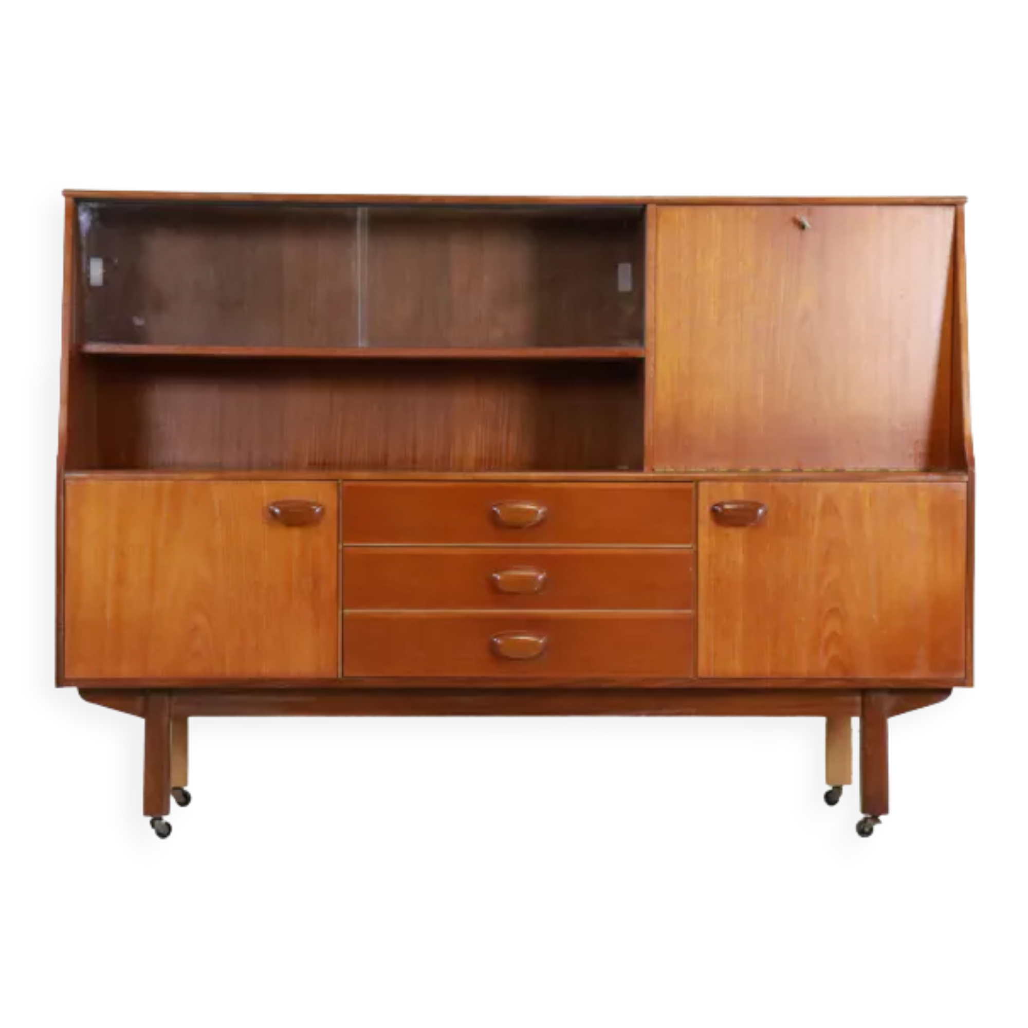 Vintage highboard cabinet ́Fradley ́ Danish design