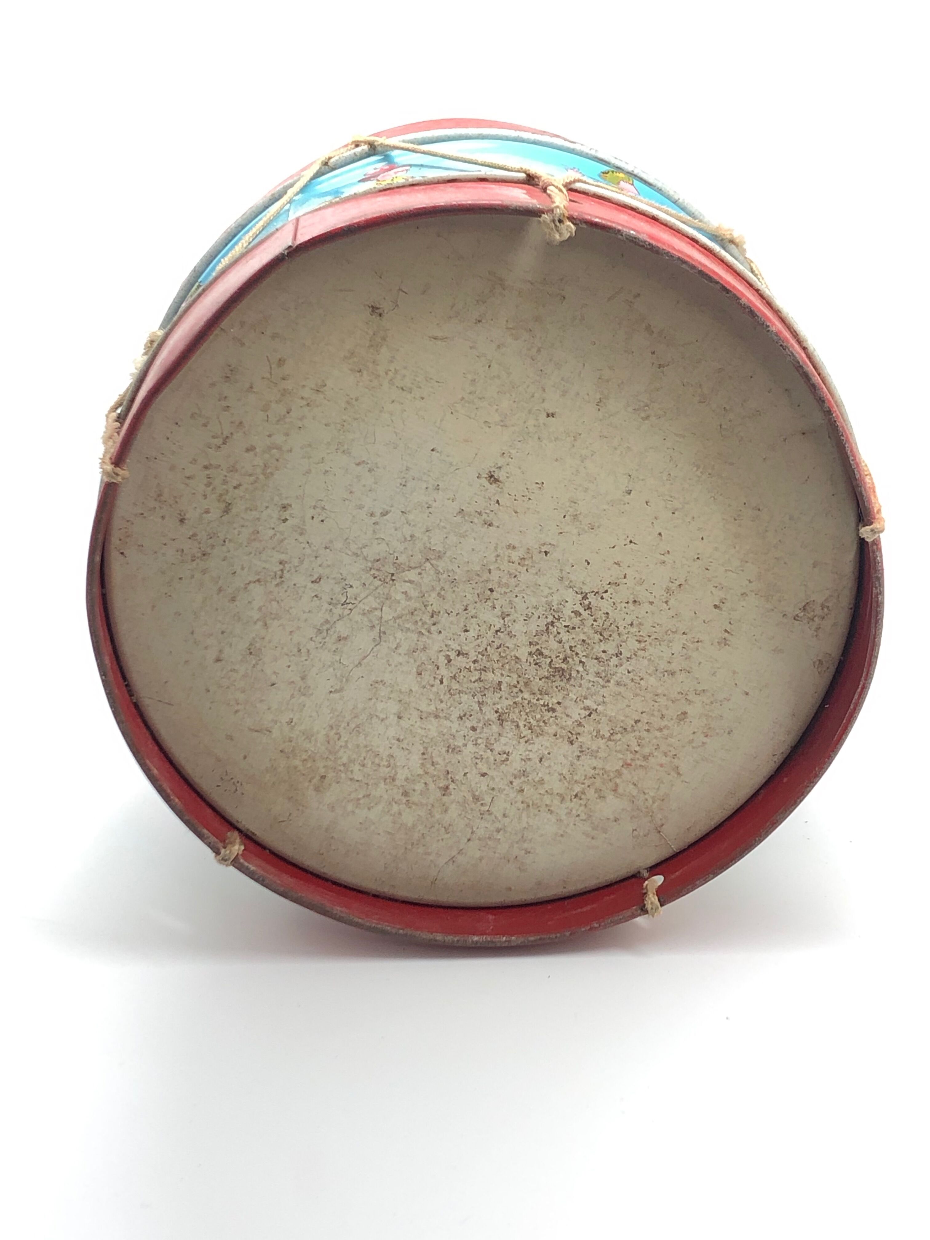 Decorated children's drum